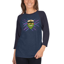 Load image into Gallery viewer, "Laser" 3/4 sleeve baseball shirt