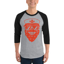 Load image into Gallery viewer, 3/4 sleeve baseball shirt