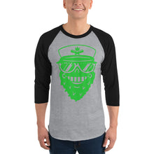 Load image into Gallery viewer, 3/4 sleeve baseball shirt