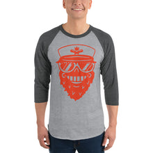Load image into Gallery viewer, 3/4 sleeve baseball shirt
