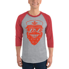 Load image into Gallery viewer, 3/4 sleeve baseball shirt