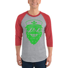 Load image into Gallery viewer, 3/4 sleeve baseball shirt