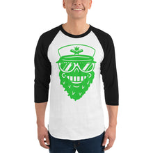 Load image into Gallery viewer, 3/4 sleeve baseball shirt