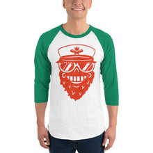 Load image into Gallery viewer, 3/4 sleeve baseball shirt