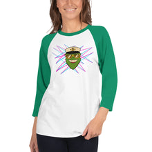 Load image into Gallery viewer, "Laser" 3/4 sleeve baseball shirt