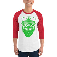Load image into Gallery viewer, 3/4 sleeve baseball shirt