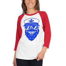 Load image into Gallery viewer, Women's 3/4 sleeve baseball shirt