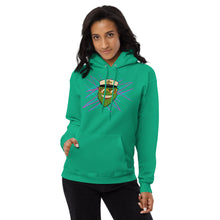 Load image into Gallery viewer, "Laser" fleece hoodie
