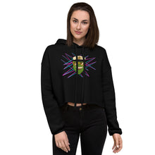 Load image into Gallery viewer, "Lazers" Crop Hoodie