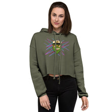 Load image into Gallery viewer, "Lazers" Crop Hoodie