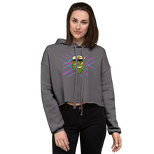 Load image into Gallery viewer, "Lazers" Crop Hoodie