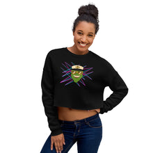 Load image into Gallery viewer, "Lazers" Crop Sweatshirt